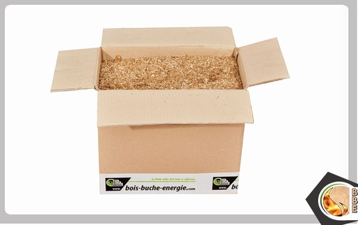 CARTON de  Sciure de bois brut  45 L 