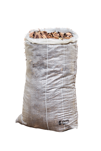 Sac d'éclats de Bois & écorce pour paillage Couvre-Sol  80L